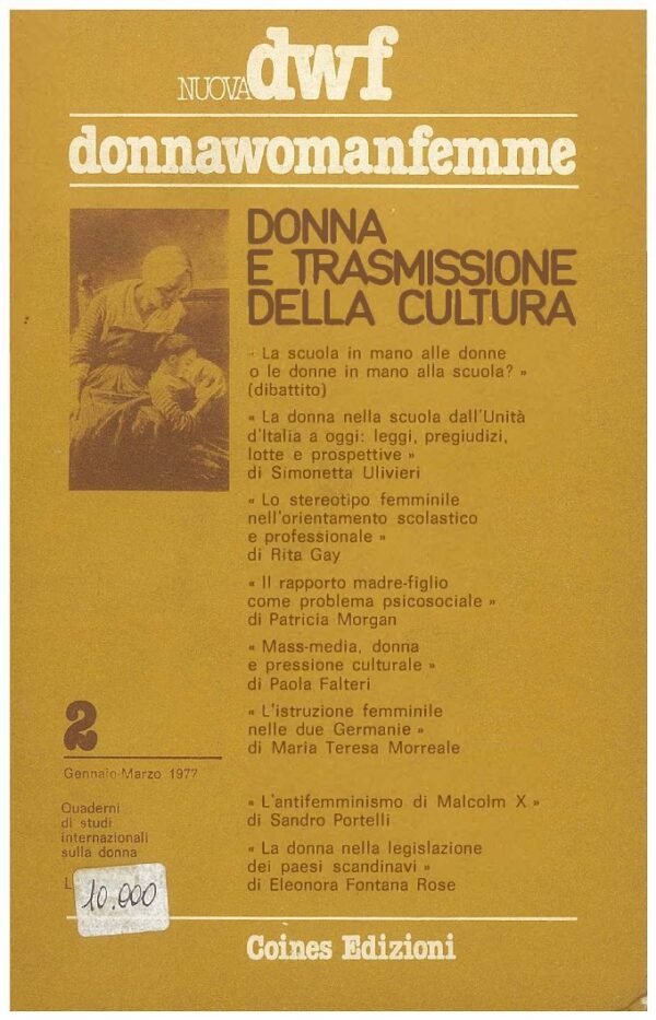 DONNA E TRASMISSIONE DELLA CULTURA