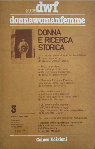 DONNA E RICERCA STORICA, Nuova DWF (3) 1977