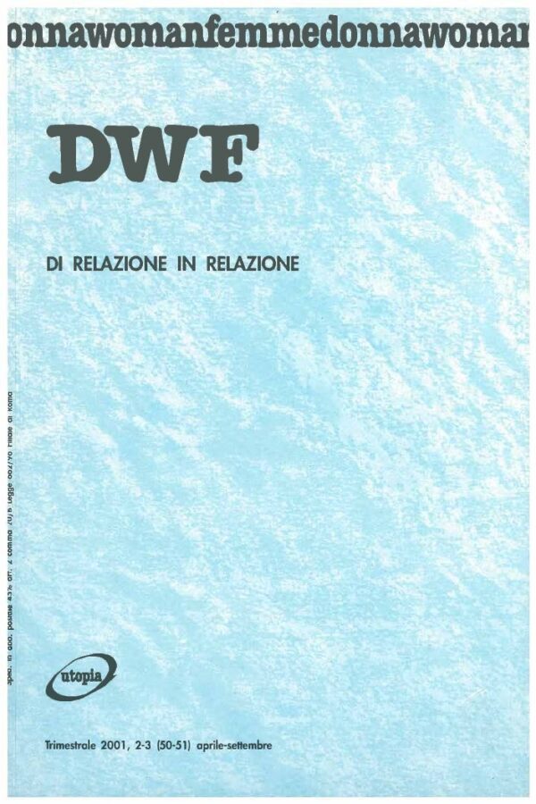 DI RELAZIONE IN RELAZIONE