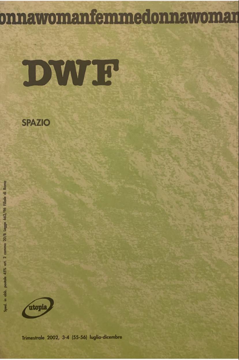 SPAZIO, DWF (55-56) 2002, 3-4