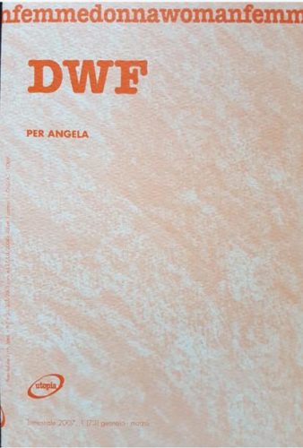 PER ANGELA, DWF (73) 2007, 1