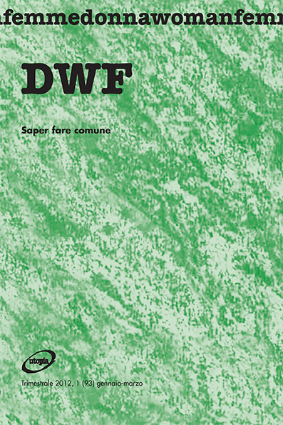 SAPER FARE COMUNE, DWF (93) 2012, 1