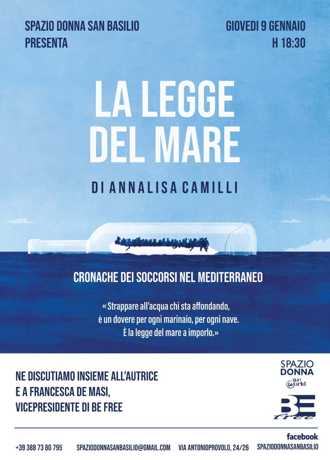 LA LEGGE DEL MARE di Annalisa Camilli, Rizzoli, Milano 2019