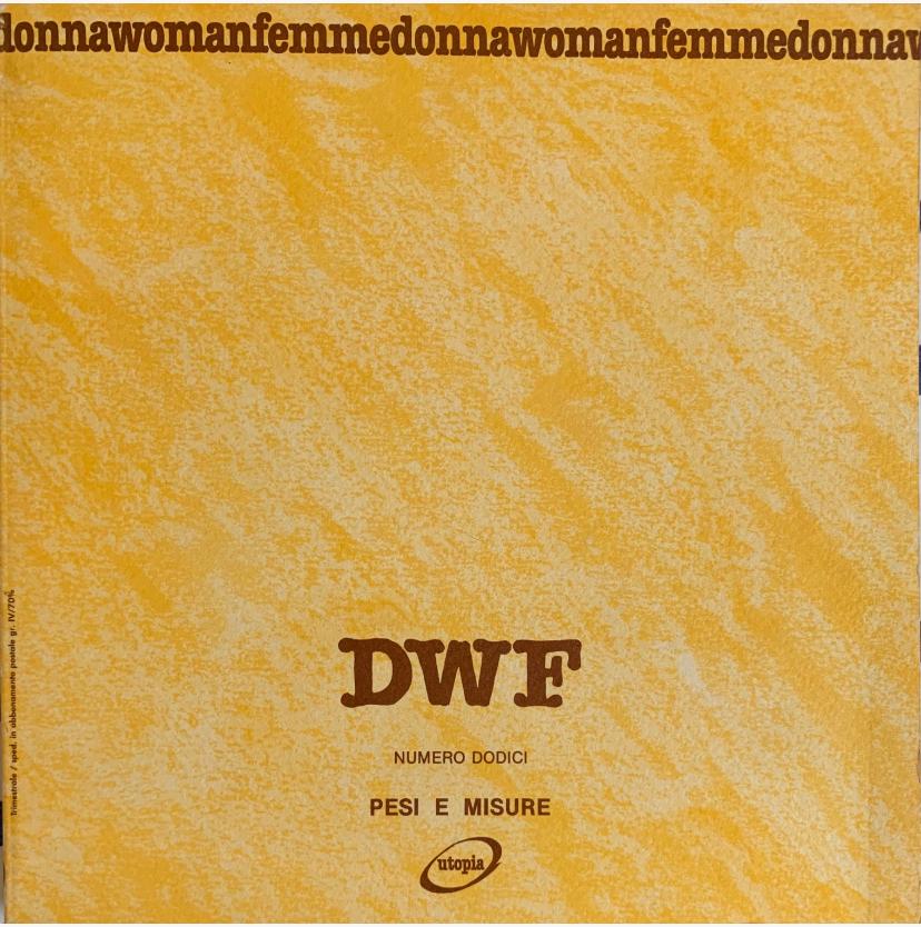 PESI E MISURE, DWF (12) 1990