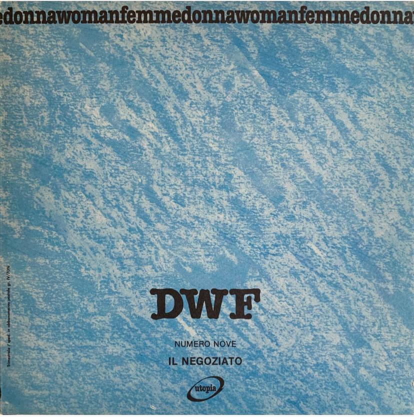 IL NEGOZIATO, DWF (9) 1989, 2